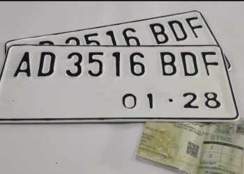 Cara Mendapatkan Plat Putih Motor Baru