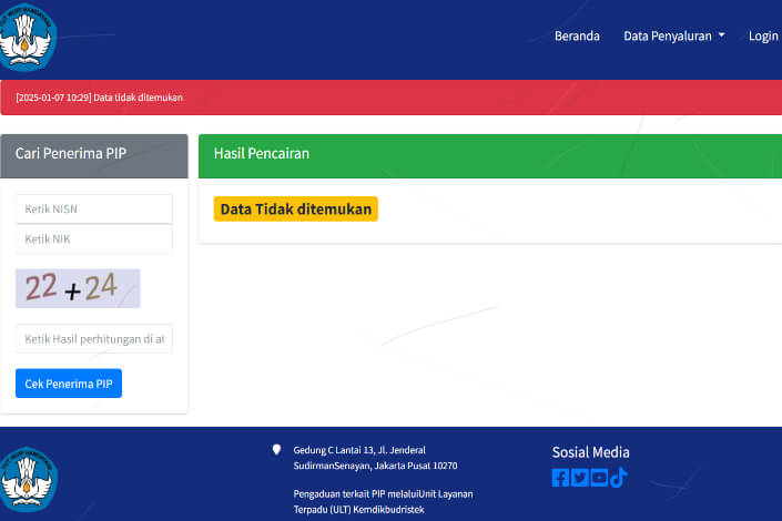 Cara Cek Penerima PIP 2025 Online Melalui pip.kemdikbud.go.id Menggunakan NIK dan NISN
