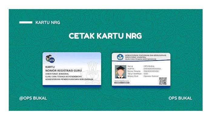 Jadwal Penerbitan Nomor Registrasi Guru (NRG) dan Pencairan Tunjangan Profesi Guru (TPG) Tahun 2025