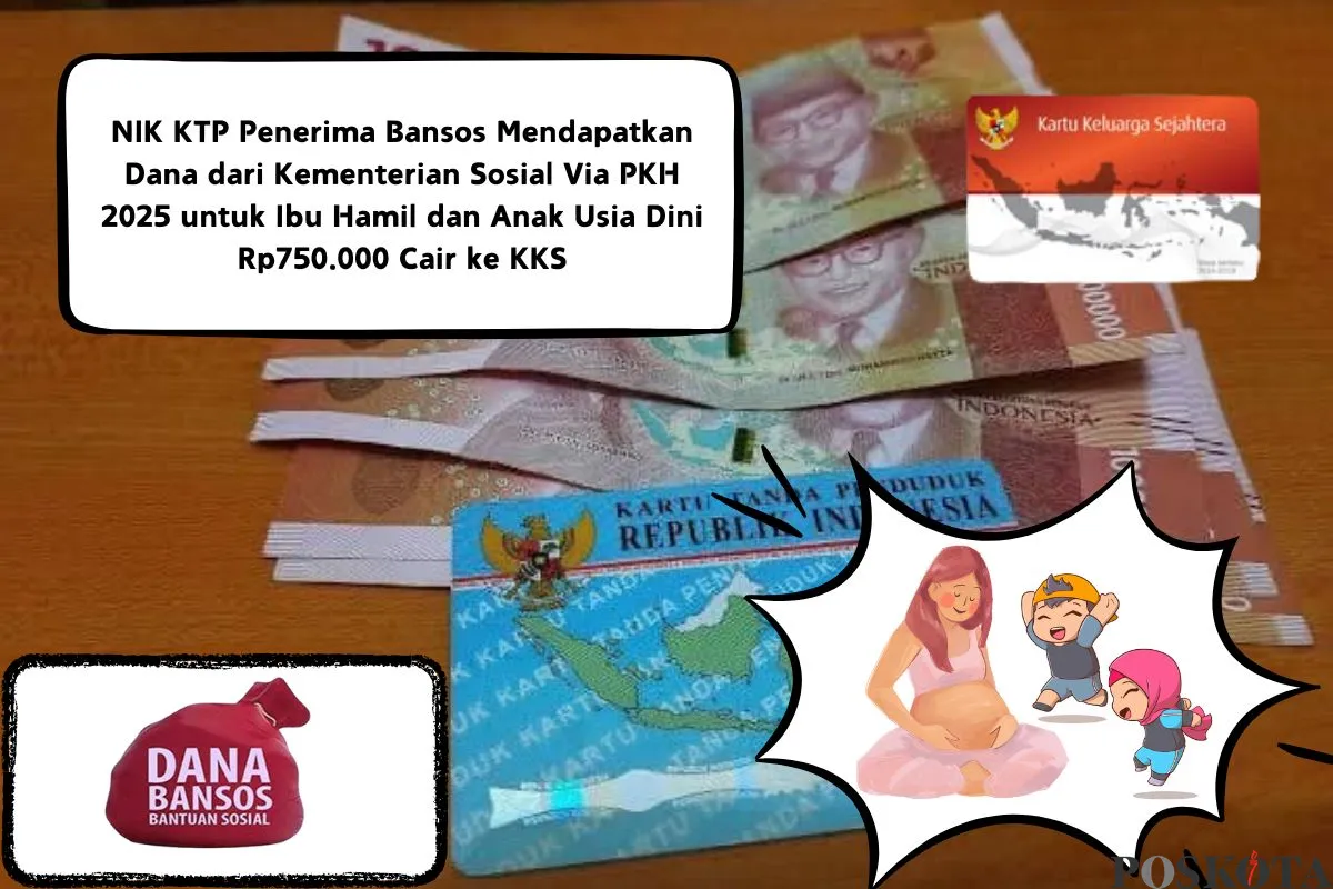 Langkah Mudah Cek NIK Penerima Bansos PKH 2025, Ibu Hamil Dapat Rp750 Ribu, Siapkan KTP Anda!
