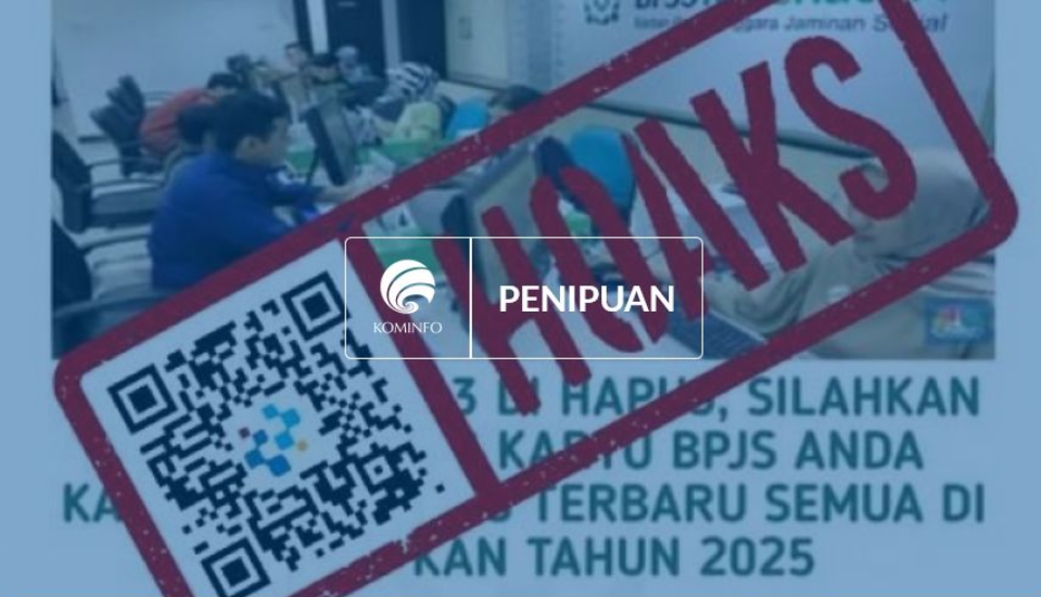 [Hoaks] Penghapusan Tunggakan BPJS Kesehatan dan Iuran Gratis