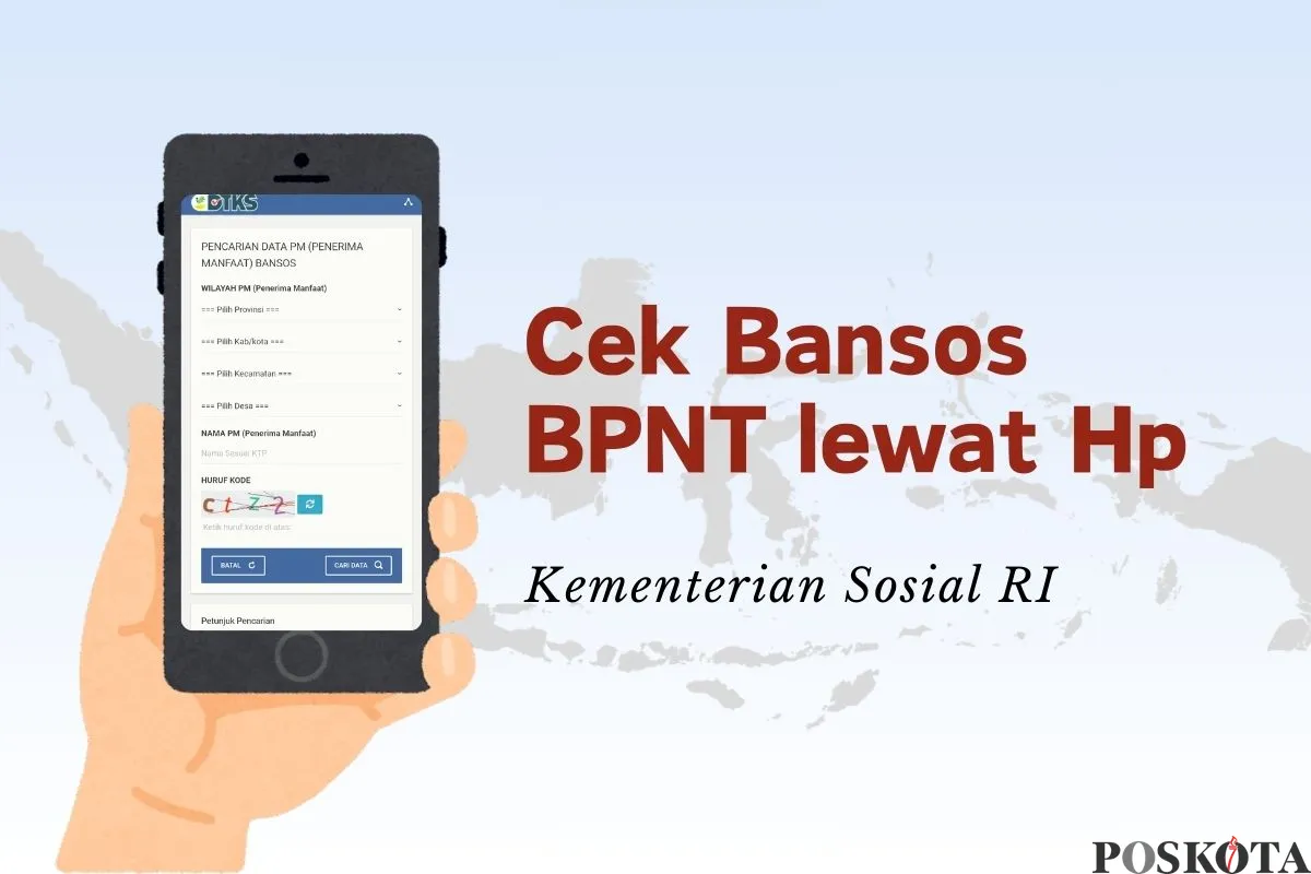 Cara Cek Bantuan Sosial BPNT 2025 Secara Online Lewat Ponsel