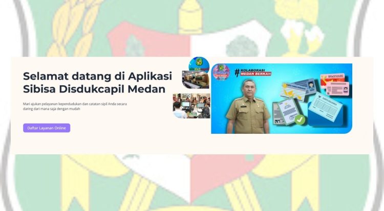 Cara Merubah Data KTP Medan Online Lewat sibisa.medan.go.id