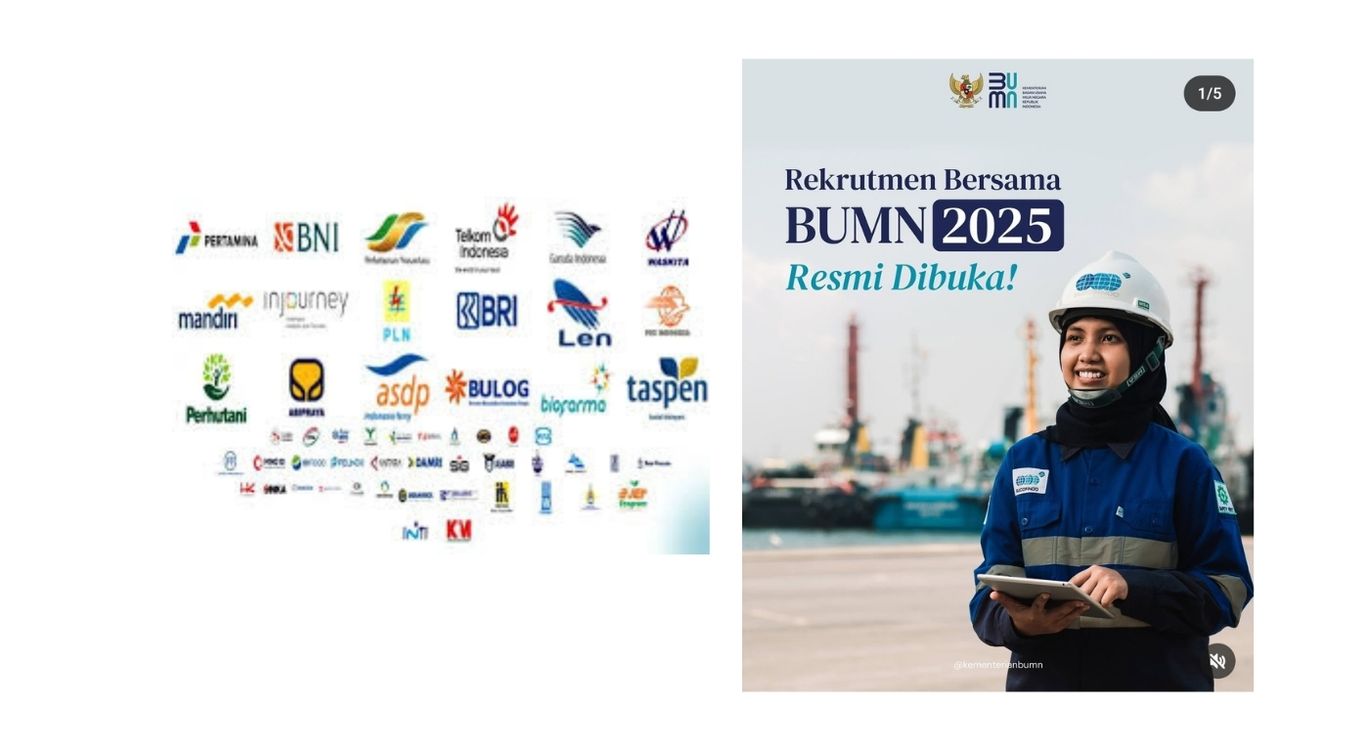 Jadwal Seleksi Rekrutmen Bersama BUMN 2025, Buat Akun Mulai 7 Maret