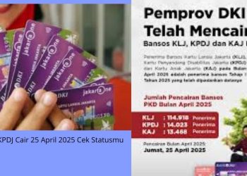 Bansos KAJ, KLJ, dan KPDJ Cair 25 April 2025 Cek Statusmu