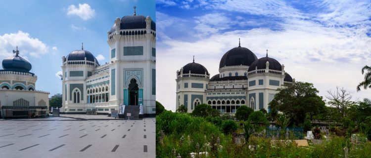 Sejarah dan Keunikan Masjid Raya Al-Mashun di Medan Sumatera Utara