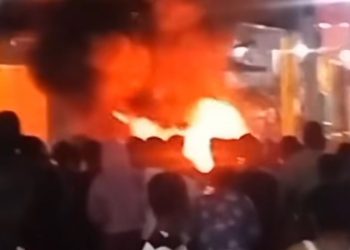 Kesal Digerebek, Motor Polisi Dibakar OTK di Belawan