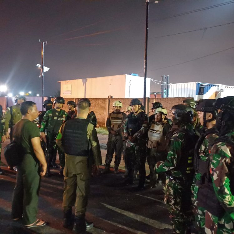 Pemko Medan Bersama Personil TNI dan Polri Lakukan Pengamanan Aksi Tawuran di Belawan