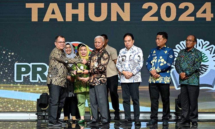 Wagub Sumut Surya Serahkan Penghargaan Lingkungan Hidup 2024 *Tiga Perusahaan Dapat Kategori Emas