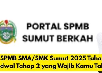 Gagal SPMB SMASMK Sumut 2025 Tahap 1 Ini Jadwal Tahap 2 yang Wajib Kamu Tahu