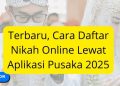 Terbaru, Cara Daftar Nikah Online Lewat Aplikasi Pusaka 2025