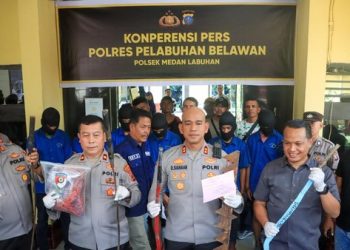 Bentrok Remaja di Medan Deli Tewaskan Satu Orang, Polisi Amankan Tujuh Pelaku