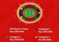Cara Beli Tiket Bola Timnas Indonesia vs China! Simak di Sini!