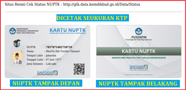 Mau Dapat NUPTK? Ini Cara dan Syarat Lengkapnya!