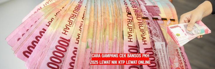 Cara Gampang Cek Bansos PKH 2025 Lewat NIK KTP Lewat Online