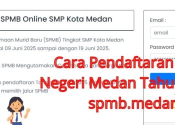 Cara Pendaftaran SPMB SMP Negeri Medan Tahun 2025 Lewat spmb.medan.go.id
