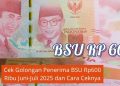 Cek Golongan Penerima BSU Rp600 Ribu Juni-Juli 2025 dan Cara Ceknya