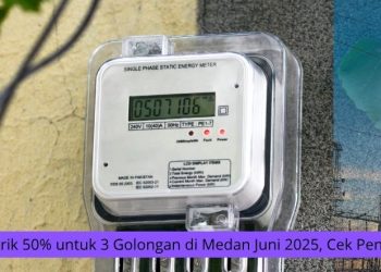 Diskon Listrik 50% untuk 3 Golongan di Medan Juni 2025, Cek Penjelasannya