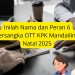 Inilah Nama dan Peran 6 Tersangka OTT KPK Mandailing Natal 2025