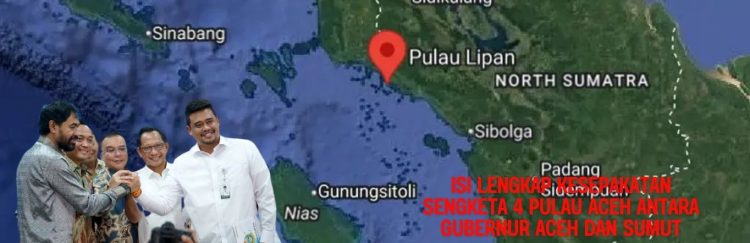Isi Lengkap Kesepakatan Sengketa 4 Pulau Aceh antara Gubernur Aceh dan Sumut
