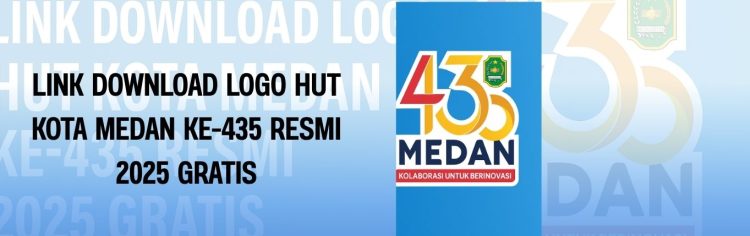 Link Download Logo HUT Kota Medan Ke-435 Resmi 2025 Gratis