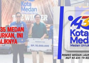 Logo HUT ke-435 Medan Resmi Diluncurkan, Ini Cerita di Baliknya