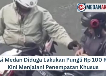 Polisi Medan Diduga Lakukan Pungli Rp 100 Ribu, Kini Menjalani Penempatan Khusus