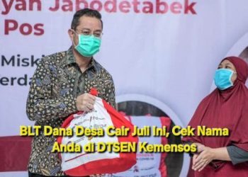 BLT Dana Desa Cair Juli Ini, Cek Nama Anda di DTSEN Kemensos