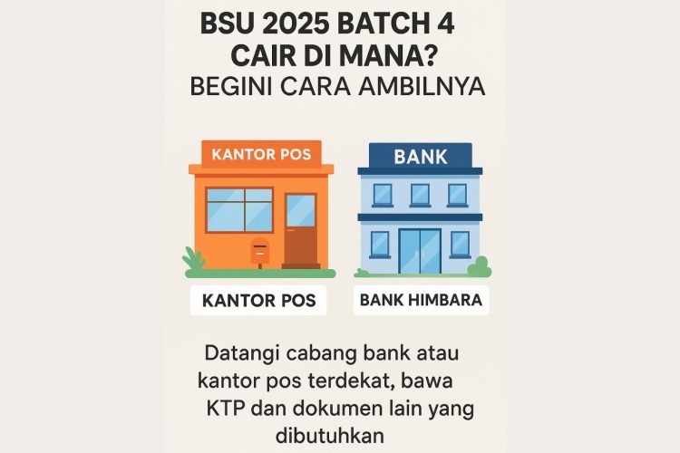 BSU 2025 Batch 4 Cair di Mana Begini Cara Ambilnya
