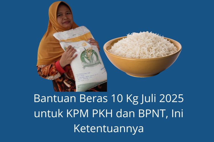 Bantuan Beras 10 Kg Juli 2025 untuk KPM PKH dan BPNT, Ini Ketentuannya