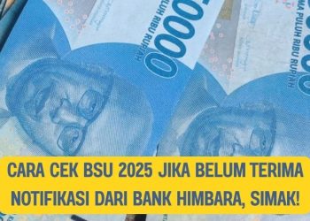 Cara Cek BSU 2025 Jika Belum Terima Notifikasi dari Bank Himbara, Simak!