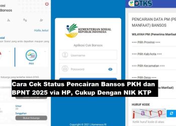 Cara Cek Status Pencairan Bansos PKH dan BPNT 2025 via HP, Cukup Dengan NIK KTP