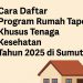 Cara Daftar Program Rumah Tapera Khusus Tenaga Kesehatan Tahun 2025 di Sumut