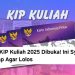Daftar KIP Kuliah 2025 Dibuka! Ini Syarat Lengkap Agar Lolos
