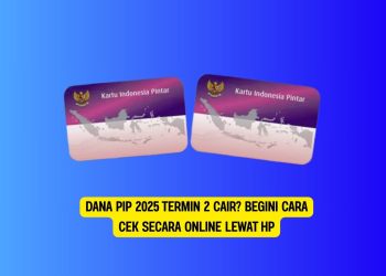 Dana PIP 2025 Termin 2 Cair Begini Cara Cek Secara Online Lewat HP