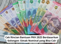 Cek Rincian Bantuan PKH 2025 Berdasarkan Golongan: Simak Nominal yang Bisa Cair