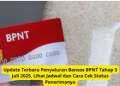 Update Terbaru Penyaluran Bansos BPNT Tahap 3 Juli 2025, Lihat Jadwal dan Cara Cek Status Penerimanya