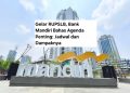 Gelar RUPSLB, Bank Mandiri Bahas Agenda Penting: Jadwal dan Dampaknya
