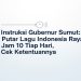 Instruksi Gubernur Sumut Putar Lagu Indonesia Raya Jam 10 Tiap Hari, Cek Ketentuannya