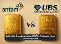 Lebih Baik Emas Antam atau UBS? Ini Perbedaan Harga dan Kualitasnya