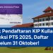 Link Pendaftaran KIP Kuliah Seleksi PTS 2025, Daftar Sebelum 31 Oktober!