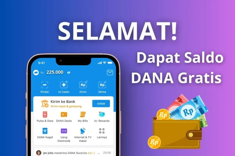 Saldo DANA Gratis Rp20.000 dari Misi Harian, Gak Perlu Share Link ke Teman!