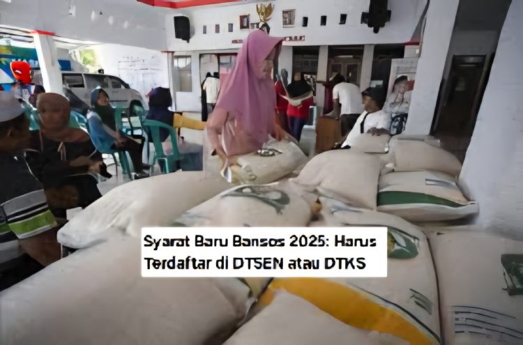 Syarat Baru Bansos 2025: Harus Terdaftar di DTSEN atau DTKS