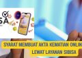 Syarat Membuat Akta Kematian Online di Medan Lewat Layanan Sibisa