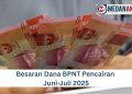 Besaran Dana BPNT Pencairan Juni-Juli 2025