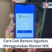 Cara Cek Bansos Agustus Menggunakan Nomor NIK