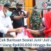 Cara Cek Bantuan Sosial Juni–Juli 2025: Mulai dari Uang Rp400.000 Hingga Beras 20 Kg