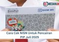 Cara Cek NISN Untuk Pencairan PIP Juli 2025