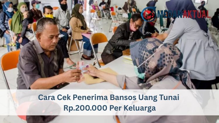 Cara Cek Penerima Bansos Uang Tunai Rp.200.000 Per Keluarga