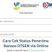 Cara Cek Status Penerima Bansos DTSEN via Online